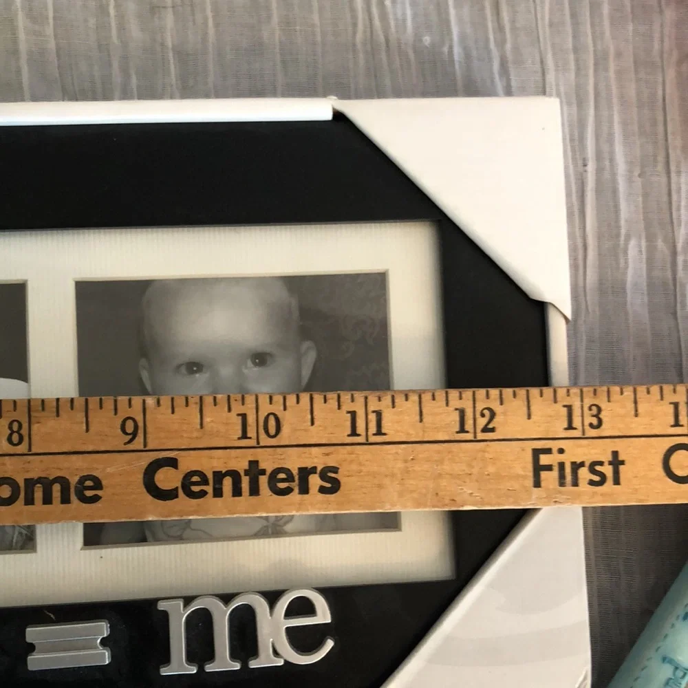 Lot of 5 BABY & FAMILY themed picture photo frames collages